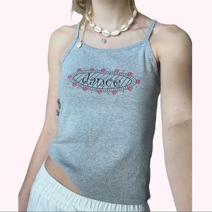 Y2k Vintage Baby Tee Tank Top
